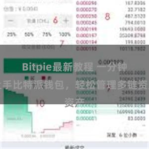 Bitpie最新教程 一分钟上手比特派钱包，轻松管理多链资产