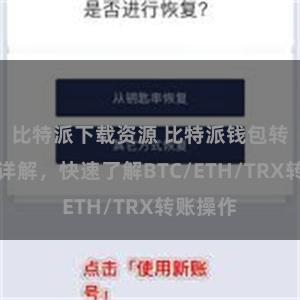 比特派下载资源 比特派钱包转账教程详解，快速了解BTC/ETH/TRX转账操作