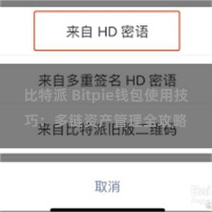 比特派 Bitpie钱包使用技巧：多链资产管理全攻略