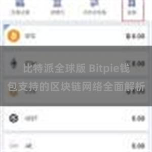 比特派全球版 Bitpie钱包支持的区块链网络全面解析