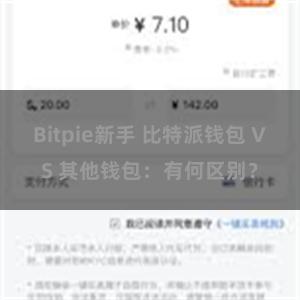 Bitpie新手 比特派钱包 VS 其他钱包：有何区别？