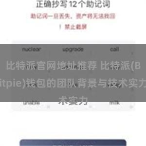 比特派官网地址推荐 比特派(Bitpie)钱包的团队背景与技术实力