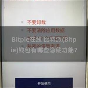 Bitpie在线 比特派(Bitpie)钱包有哪些隐藏功能？