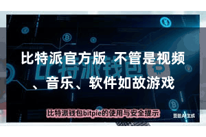 比特派官方版  不管是视频、音乐、软件如故游戏